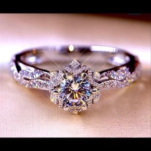 HOST PICK 🎊White Sapphire Sterling Silver Ring  HOST PICK 🎊